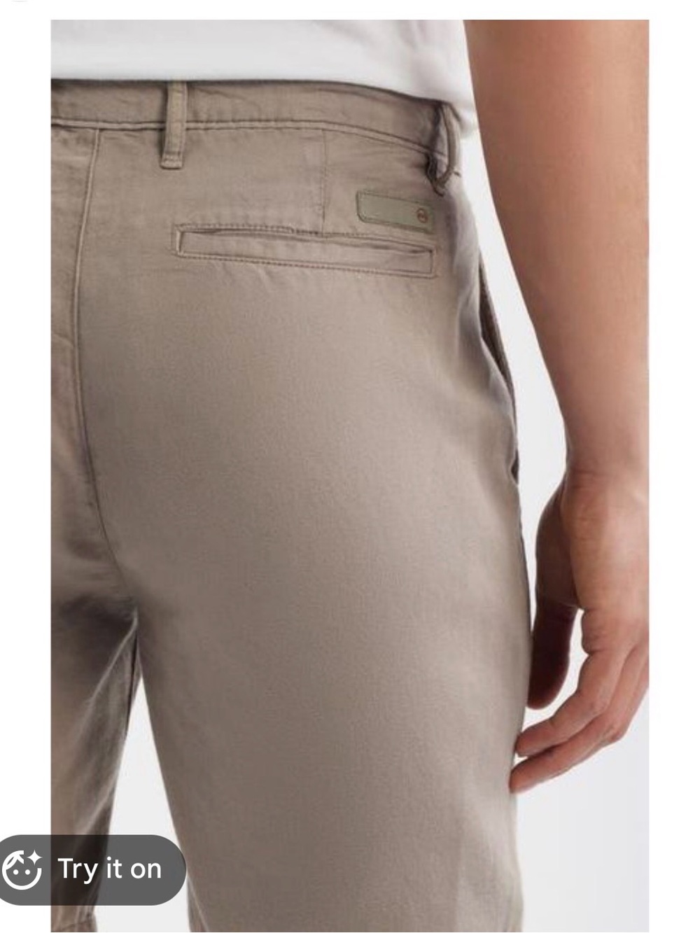 Ag Adriano Goldschmied Men's Chinos in muted mauve